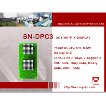 Inch Display para Elevador (SN-DPC3)